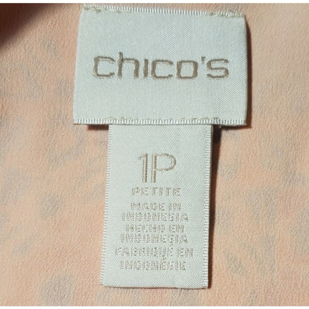 Chico's Kaleidoscope Print Kimono Sleeve Zippered Jacket NWOT - Picture 7 of 10
